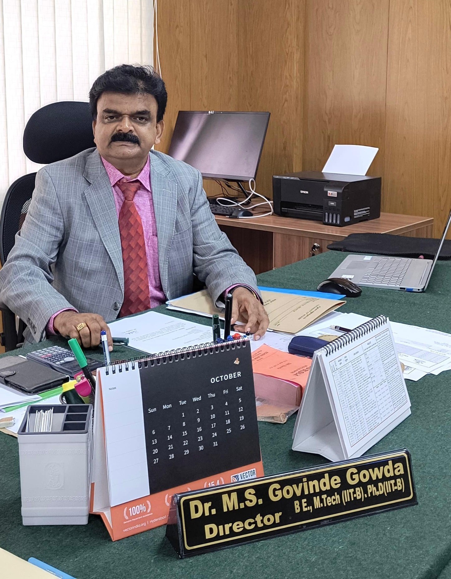 Director Dr. M. S. Govinde Gowda
